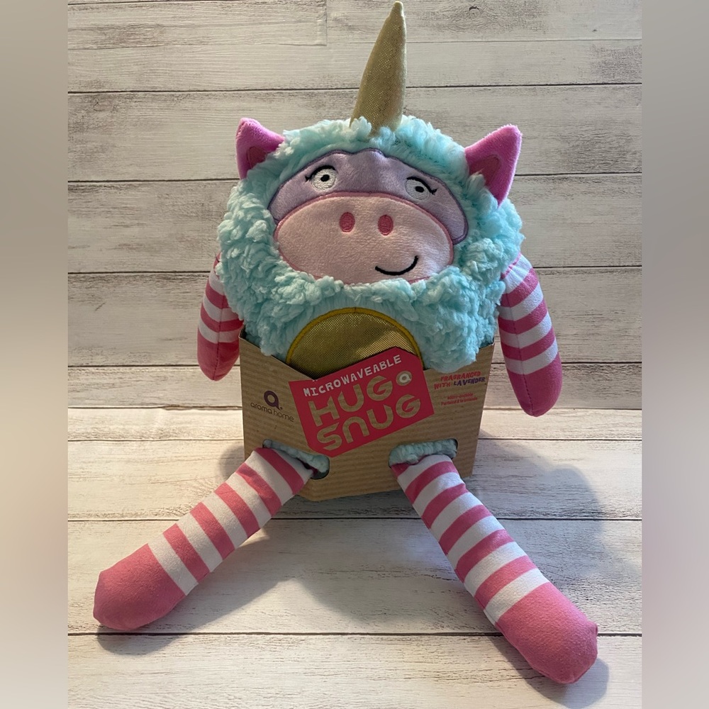 Aroma Home Microwaveable Hug a Snug Unicorn Plush